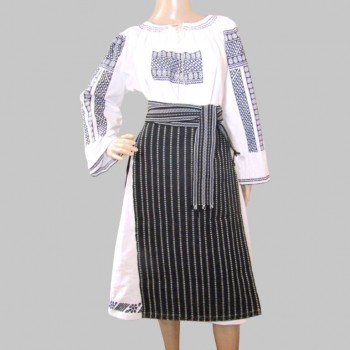 Antiguo traje popular rumano de Transilvania, Banat