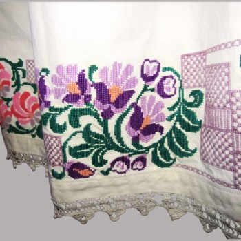 vintage handmade folk skirt