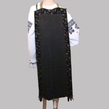 Antico mantello sassone, mantello costume etnico in lana tedesca della Transilvania