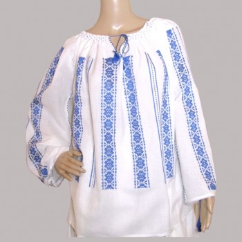 Ie românească realizată manual, ie traditionala țesuta manual