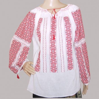 Blusa tradicional rumana - Vyshyvanka bordada a mano