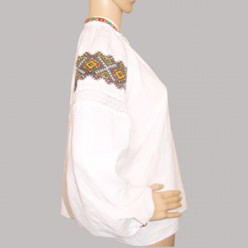 Vieja camisa tradicional ucraniana, blusa vintage hecha a mano Vyshyvanka