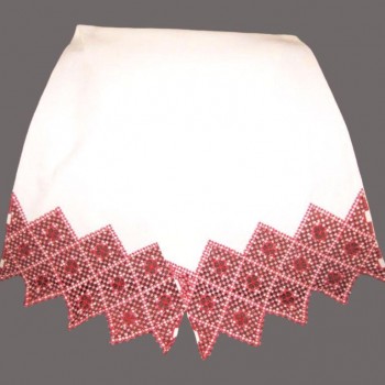 Toalla tradicional rumana de Transilvania, textil decorativo hecho a mano