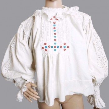 Blusa rumana vintage de Bihor, Transilvania