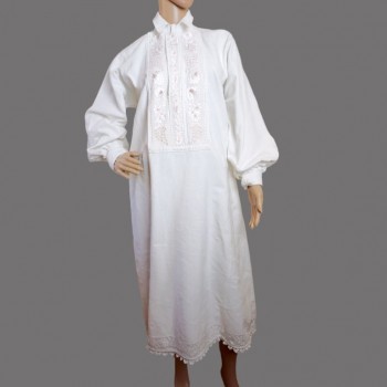 Romanian peasant shirt from Transylvania , handmade Romanian blouse