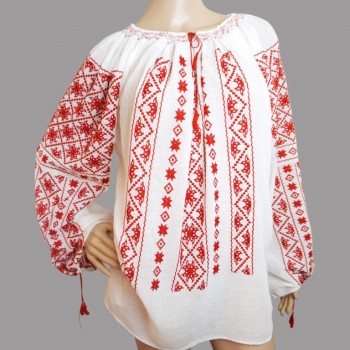 Håndbrodert rumensk bluse , Van Helsing , Dracula bluse