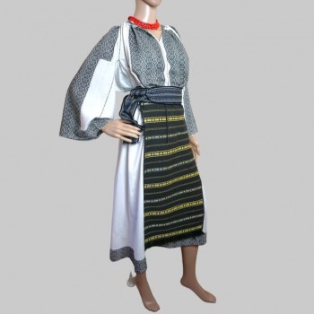 Handmade vintage Romanian traditional clothing