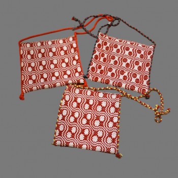 Sac à bandoulière en textile traditionnel roumain