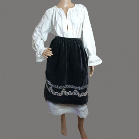 Costume folklorique ancien roumain du Banat, Transylvanie