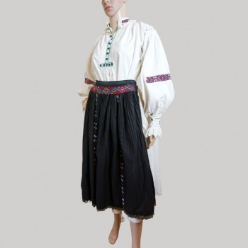 Authentische rumänische Volkstracht aus Siebenbürgen, Salaj