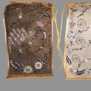 Exquisite Hand-Embroidered Romanian Traditional Clothing  with Delicate White Embroidery (Size S or S-M)