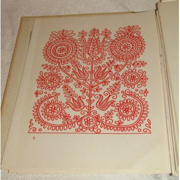 Broderies hongroises de Kalotaszegi Transylvanie