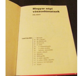 Magyar Nepi vaszonhimzesek - Fel Edit